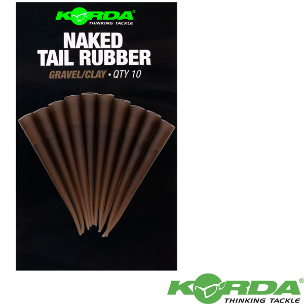 Korda Naked Tail Rubber Clay/Gravel