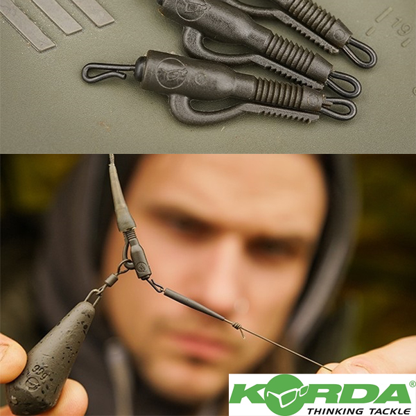 Korda QC Hybrid Lead Clip #Weed/Sylt