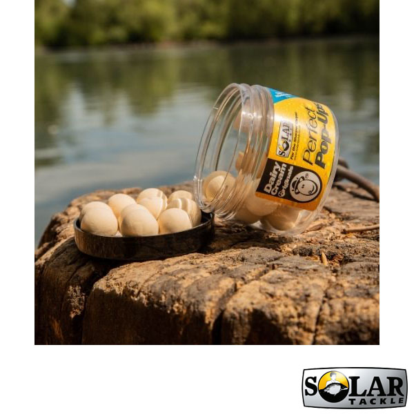 Solar Baits Perfect Pop Ups 18mm Dairy Cream 50g