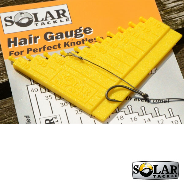 Solar Tackle Hair Gauge Tool 