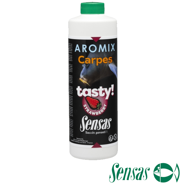 Sensas Aromix Carp Tasty Strawberry 500ML