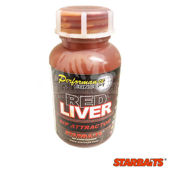 Starbaits Dip Attractor Red Liver 200ML
