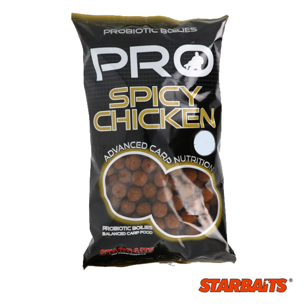 Starbaits Probiotic Spicy Chicken 14mm 1kg