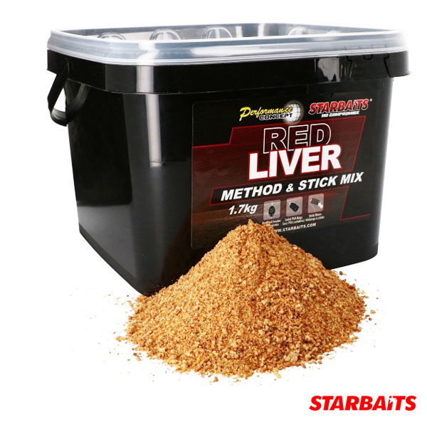 Starbaits P. C. Red Liver Method and Stick Mix 1,7kg