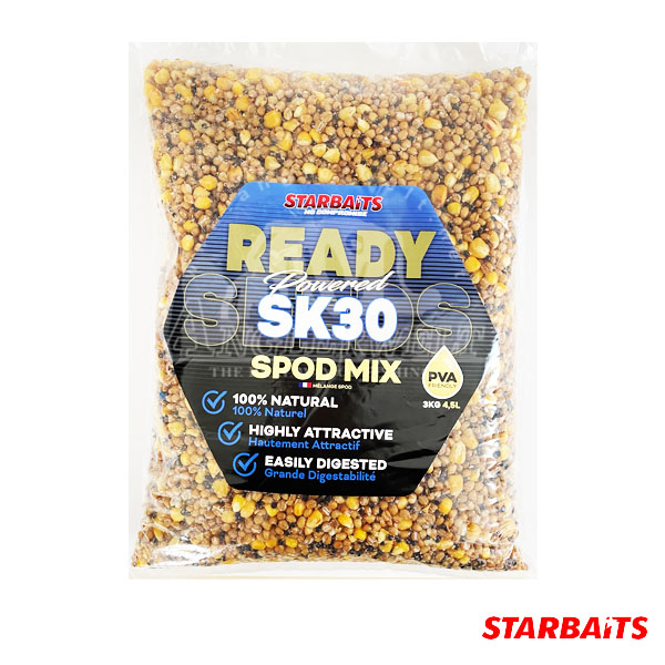 Starbaits Ready Seeds SK30 Spod Mix 3kg