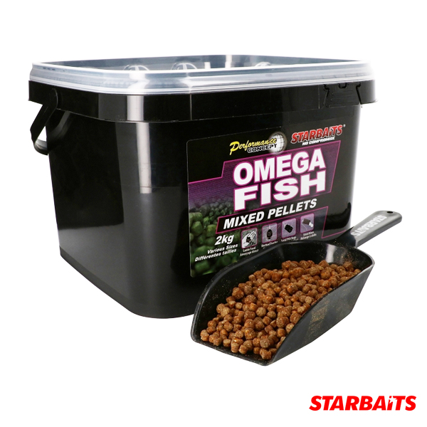 Starbaits Performance Concept Omega Fish Pellets Mixed 2kg
