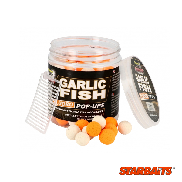 Starbaits Concept Pop Up Fluro Garlic Fish 10mm 80g