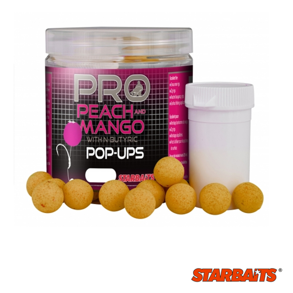 Starbaits Probiotic Pop Up Peach and Mango 20mm 60g