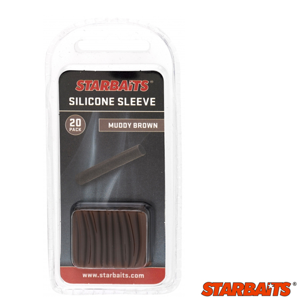Starbaits Silicone Sleeves Muddy Brown