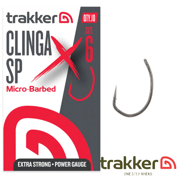 Trakker Clinga SP XS Hooks Size 2 (Micro Barbed)